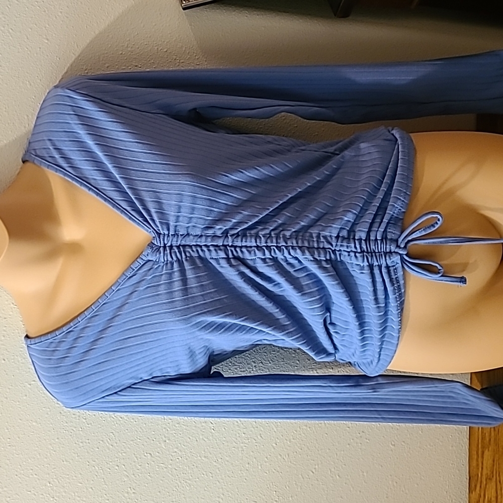 Rue21 blue long-sleeved top XL